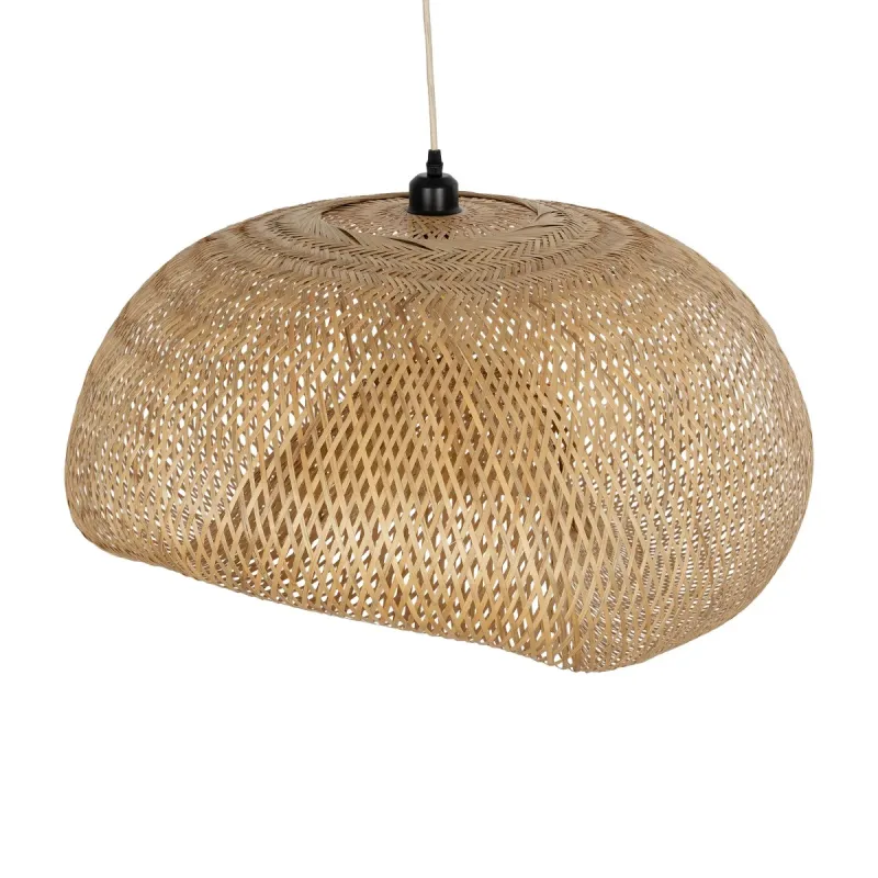 GLOBOSTAR® CARIBBEAN 01784 Boho Κρεμαστό Φωτιστικό Οροφής με Ντουί 1 x E27 AC 220-240V IP20 - Μπεζ - Μ82 x Π72 x Υ52cm