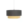 GLOBOSTAR® BIGGIE 204-0095 Μοντέρνο Κρεμαστό Φωτιστικό Οροφής με Ντουί 1 x E27 AC 220-240V IP20 - Γκρι & Μπεζ - Μ30 x Π30 x Υ17cm GLOBOSTAR® BIGGIE 204-0095 Μοντέρνο Κρεμαστό Φωτιστικό Οροφής με Ντουί 1 x E27 AC 220-240V IP20 - Γκρι & Μπεζ - Μ30 x Π30 x Υ17cm