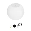 GLOBOSTAR® ROMINA 62005 Μοντέρνο Κρεμαστό Φωτιστικό Οροφής με Ντουί 1 x E27 AC 220-240V IP20 - Λευκό - Μ60 x Π60 x Υ55cm GLOBOSTAR® ROMINA 62005 Μοντέρνο Κρεμαστό Φωτιστικό Οροφής με Ντουί 1 x E27 AC 220-240V IP20 - Λευκό - Μ60 x Π60 x Υ55cm