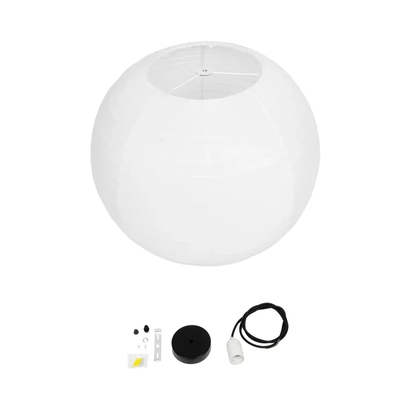 GLOBOSTAR® ROMINA 62005 Μοντέρνο Κρεμαστό Φωτιστικό Οροφής με Ντουί 1 x E27 AC 220-240V IP20 - Λευκό - Μ60 x Π60 x Υ55cm GLOBOSTAR® ROMINA 62005 Μοντέρνο Κρεμαστό Φωτιστικό Οροφής με Ντουί 1 x E27 AC 220-240V IP20 - Λευκό - Μ60 x Π60 x Υ55cm