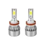 GloboStar® 82008 H16 C6 Line KIT Βασικού Φωτισμού Αυτοκινήτου & Φορτηγού 1st Generation Can-Bus Series LED CREE CXB COB 24W/48W 3600lm/7200lm DC 12-24V Αδιάβροχο IP65 Ψυχρό Λευκό 6000K