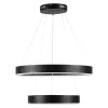 kelvo® VENOM KLV-101-0196-V2 Κρεμαστό Φωτιστικό Οροφής LED 75W 7500lm 120° AC 220-240V IP20 Ρυθμιζόμενο Λευκό CCT με Χειριστήριο από 2700K έως 6000K Dimmable - Lumileds SMD Chip - Μαύρο Ματ - Μ60 x Π60 x Υ40cm - 3 Χρόνια Εγγύηση