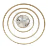 kelvo® DIAMOND KLV-101-0240 Κρεμαστό Φωτιστικό Οροφής LED 120W 12000lm 180° AC 220-240V IP20 Ρυθμιζόμενο Λευκό CCT με Χειριστήριο από 2700K έως 6000K Dimmable - Lumileds SMD Chip - Χρυσό Πλατίνα - Μ80 x Π80 x Υ80cm - 3 Χρόνια Εγγύηση