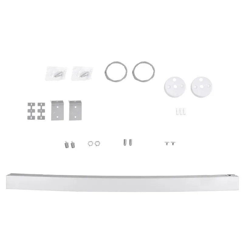 kelvo® ORION KLV-101-0363 Κρεμαστό Γραμμικό Φωτιστικό Οροφής LED 72W 7200lm 120° AC 220-240V IP20 Ρυθμιζόμενο Λευκό CCT με Χειριστήριο από 2700K έως 6000K Dimmable - Lumileds SMD Chip - Λευκό Ματ - Μ120 x Π5 x Υ7.5cm - 3 Χρόνια Εγγύηση