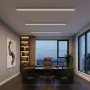 kelvo® ORION KLV-101-0363-V2 Γραμμικό Φωτιστικό Οροφής LED 72W 7200lm 120° AC 220-240V IP20 Ρυθμιζόμενο Λευκό CCT με Χειριστήριο από 2700K έως 6000K Dimmable - Lumileds SMD Chip - Λευκό Ματ - Μ120 x Π5 x Υ7.5cm - 3 Χρόνια Εγγύηση