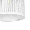 GLOBOSTAR® NETO 201-0129 Μοντέρνο Κρεμαστό Φωτιστικό Οροφής με Ντουί 1 x E27 AC 220-240V IP20 - Χρυσό & Λευκό - Μ18 x Π18 x Υ70cm