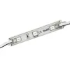 GLOBOSTAR® MODULARI 73703 Module LED 0.8W 60lm 120° DC 12V Αδιάβροχο IP65 3 x SMD5050 Chip Κόκκινο Dimmable - Μ8.6 x Π1.2 x Υ0.5cm - Πακέτο 20 Τεμαχίων - 3 Χρόνια Εγγύηση