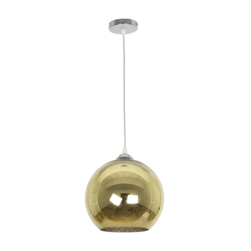 GLOBOSTAR® SATURN 999-0147 Μοντέρνο Κρεμαστό Φωτιστικό Οροφής με Ντουί 1 x E27 AC 220-240V IP20 - Πολύχρωμο - Μ25 x Π25 x Υ22cm