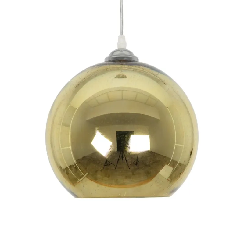 GLOBOSTAR® SATURN 999-0147 Μοντέρνο Κρεμαστό Φωτιστικό Οροφής με Ντουί 1 x E27 AC 220-240V IP20 - Πολύχρωμο - Μ25 x Π25 x Υ22cm