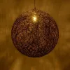 GLOBOSTAR® OCEANA 999-0156 Boho Κρεμαστό Φωτιστικό Οροφής με Ντουί 1 x E27 AC 220-240V IP20 - Καφέ - Μ60 x Π60 x Υ60cm GLOBOSTAR® OCEANA 999-0156 Boho Κρεμαστό Φωτιστικό Οροφής με Ντουί 1 x E27 AC 220-240V IP20 - Καφέ - Μ60 x Π60 x Υ60cm
