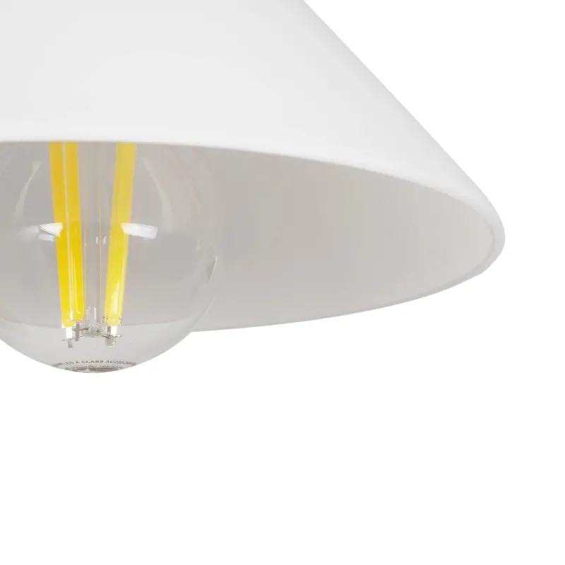 GLOBOSTAR® ALESSIA 999-0177 Μοντέρνο Φωτιστικό Τοίχου - Απλίκα με Ντουί 1 x E27 AC 220-240V IP20 - Μπεζ & Μαύρο - Μ18 x Π26 x Υ29cm