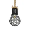 GLOBOSTAR® URBAN 999-0191 Vintage Κρεμαστό Φωτιστικό Οροφής με Ντουί 1 x E27 AC 220-240V IP20 - Μαύρο & Μπεζ - Μ15 x Π15 x Υ80cm