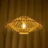 GLOBOSTAR® SASSO 999-0201 Boho Κρεμαστό Φωτιστικό Οροφής με Ντουί 1 x E27 AC 220-240V IP20 - Μπεζ - Μ50 x Π50 x Y23cm
