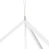 GLOBOSTAR® CUBE 999-0217 Μοντέρνο Κρεμαστό Φωτιστικό Οροφής με Ντουί 1 x E27 AC 220-240V IP20 - Λευκό - Μ70 x Π70 x Y87cm