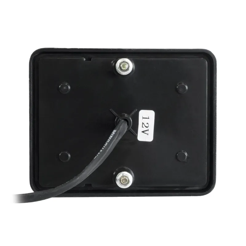 GLOBOSTAR® TAILIGHT 999-0255 Πίσω Φανάρι Οχημάτων LED 9W 360lm 140° DC 12V Αδιάβροχο IP66 Πορτοκαλί & Κόκκινο & Ψυχρό Λευκό 6000K - Μ12 x Π9.5 x Υ2cm - Πακέτο 2 Τεμαχίων - 1 Χρόνο Εγγύηση