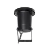kelvo® GARDELINI KLV-101-0001-V2 Φωτιστικό Σποτ Τοίχου με Βάση για Λάμπα MR16 με Ντουί GU10 AC 220-240V Αδιάβροχο IP65 - Μαύρο Ματ - Μ10 x Π10 x Υ30cm