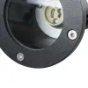 kelvo® GARDELINI KLV-101-0001-V2 Φωτιστικό Σποτ Τοίχου με Βάση για Λάμπα MR16 με Ντουί GU10 AC 220-240V Αδιάβροχο IP65 - Μαύρο Ματ - Μ10 x Π10 x Υ30cm