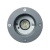 kelvo® GARDELINI KLV-101-0002-V2 Φωτιστικό Σποτ Τοίχου με Βάση για Λάμπα MR16 με Ντουί GU10 AC 220-240V Αδιάβροχο IP65 - Γκρι Ανθρακί Ματ - Μ10 x Π10 x Υ30cm