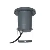 kelvo® GARDELINI KLV-101-0002-V2 Φωτιστικό Σποτ Τοίχου με Βάση για Λάμπα MR16 με Ντουί GU10 AC 220-240V Αδιάβροχο IP65 - Γκρι Ανθρακί Ματ - Μ10 x Π10 x Υ30cm