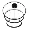 kelvo® DIAMOND KLV-101-0139-V2 Κρεμαστό Φωτιστικό Οροφής LED 120W 12000lm 180° AC 220-240V IP20 Ρυθμιζόμενο Λευκό CCT με Χειριστήριο από 2700K έως 6000K Dimmable - Lumileds SMD Chip - Μαύρο Ματ - Μ80 x Π80 x Υ80cm - 3 Χρόνια Εγγύηση