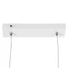 kelvo® LINARIA KLV-101-0259 Κρεμαστό Φωτιστικό Οροφής LED 72W 7200lm 180° AC 220-240V IP20 Ρυθμιζόμενο Λευκό CCT με Χειριστήριο από 2700K έως 6000K Dimmable - Lumileds SMD Chip - Λευκό Ματ - Μ130 x Π4 x Υ25cm - 3 Χρόνια Εγγύηση
