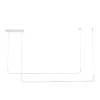 kelvo® LINARIA KLV-101-0259-V2 Κρεμαστό Φωτιστικό Οροφής LED 72W 7200lm 180° AC 220-240V IP20 Ρυθμιζόμενο Λευκό CCT με Χειριστήριο από 2700K έως 6000K Dimmable - Lumileds SMD Chip - Λευκό Ματ - Μ220 x Π4 x Υ25cm - 3 Χρόνια Εγγύηση