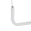 kelvo® LINARIA KLV-101-0259-V2 Κρεμαστό Φωτιστικό Οροφής LED 72W 7200lm 180° AC 220-240V IP20 Ρυθμιζόμενο Λευκό CCT με Χειριστήριο από 2700K έως 6000K Dimmable - Lumileds SMD Chip - Λευκό Ματ - Μ220 x Π4 x Υ25cm - 3 Χρόνια Εγγύηση