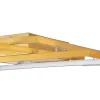 kelvo® QUADRA KLV-101-0295 Φωτιστικό Οροφής LED 100W 10000lm 120° AC 220-240V IP20 Ρυθμιζόμενο Λευκό CCT με Χειριστήριο από 2700K έως 6000K Dimmable - Lumileds SMD Chip - Σαμπανιζέ Χρυσό Ματ - Μ85 x Π45 x Υ9cm - 3 Χρόνια Εγγύηση