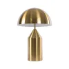 kelvo® URANUS KLV-101-0372 Επιτραπέζιο Φωτιστικό Πορτατίφ για 2 Λάμπες με Ντουί E27 AC 220-240V IP20 - Χρυσό Πλατίνα - Μ35 x Π35 x Υ54cm
