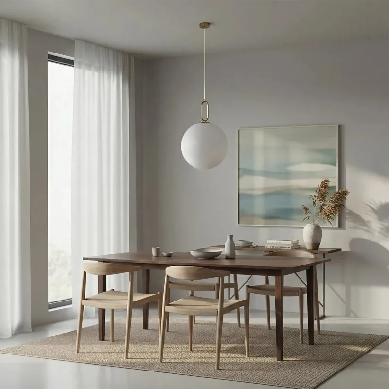 kelvo® BELLISSIMO KLV-101-0378 Κρεμαστό Φωτιστικό Οροφής για Λάμπα με Ντουί E27 AC 220-240V IP20 - Χρυσό Βούρτσας Πλατίνα & Λευκό - Μ40 x Π40 x Υ62cm