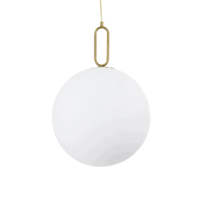 kelvo® BELLISSIMO KLV-101-0378 Κρεμαστό Φωτιστικό Οροφής για Λάμπα με Ντουί E27 AC 220-240V IP20 - Χρυσό Βούρτσας Πλατίνα & Λευκό - Μ40 x Π40 x Υ62cm