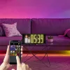GLOBOSTAR® MATRIX GLB-106-0006 Κυλιόμενη Ψηφιακή Επιγραφή / Κορνίζα 27x12cm P4 48x24 Pixel LED 10W AC 220-240V Αδιάβροχο IP65 Πολύχρωμο RGB - Bluetooth Control μέσω iPIXEL APP - Μ28 x Π0.4 x Υ12cm - 2 Χρόνια Εγγύηση