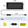 GLOBOSTAR® MATRIX GLB-106-0001 Εύκαμπτη Κυλιόμενη Ψηφιακή Επιγραφή 17.3x7cm P4 32x16 Pixel LED 10W DC 5V 2A με USB 2.0 Αδιάβροχο IP65 Πολύχρωμο RGB - Bluetooth Control μέσω iPIXEL APP - Μ17.3 x Π0.2 x Υ7cm - 2 Χρόνια Εγγύηση