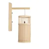 GLOBOSTAR® TULUM 01972 Boho Φωτιστικό Τοίχου - Απλίκα με Ντουί 1 x E27 AC 220-240V IP20 - Μπεζ - Μ42 x Π30 x Υ50cm GLOBOSTAR® TULUM 01972 Boho Φωτιστικό Τοίχου - Απλίκα με Ντουί 1 x E27 AC 220-240V IP20 - Μπεζ - Μ42 x Π30 x Υ50cm
