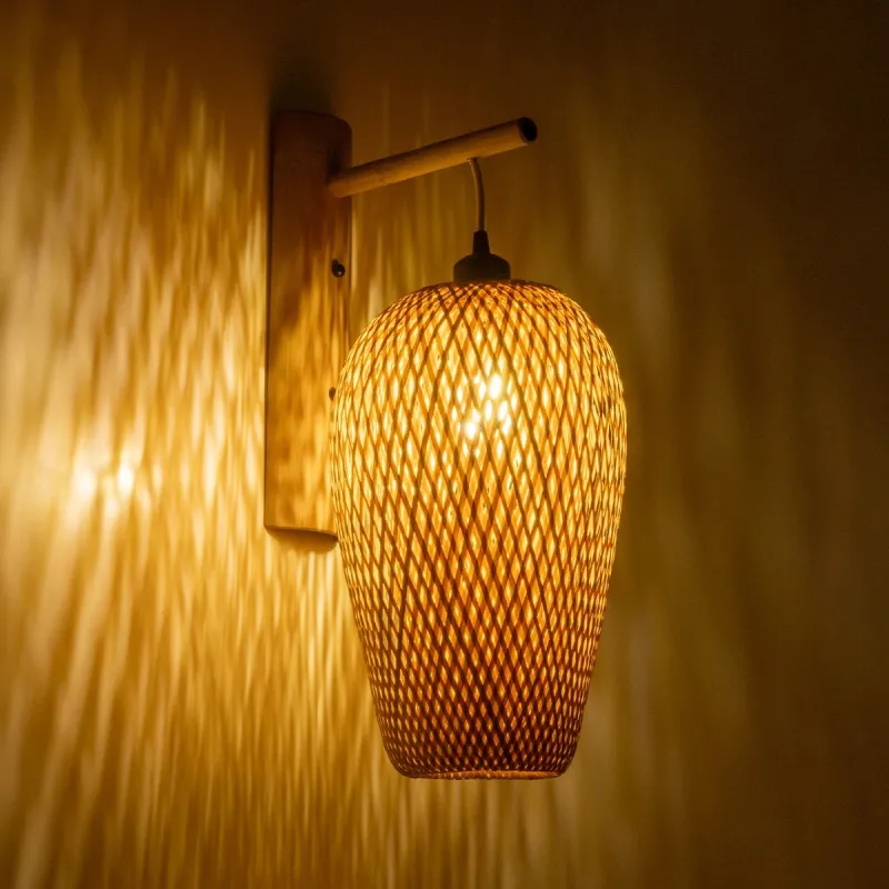 GLOBOSTAR® SELVA 01977 Boho Φωτιστικό Τοίχου - Απλίκα με Ντουί 1 x E27 AC 220-240V IP20 - Μπεζ - Μ24 x Π32 x Υ56cm GLOBOSTAR® SELVA 01977 Boho Φωτιστικό Τοίχου - Απλίκα με Ντουί 1 x E27 AC 220-240V IP20 - Μπεζ - Μ24 x Π32 x Υ56cm