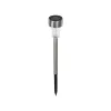 GLOBOSTAR® SOLARDECOR 71522 Διακοσμητικό Φωτιστικό Κήπου LED 1W 30lm 180° DC 5V με Φωτοβολταϊκό Panel 5V 0.1W & Επαναφορτιζόμενη Μπαταρία Li-ion 3.2V 600mAh Αδιάβροχο IP65 Πολύχρωμο RGB - Μ5.5 x Π5.5 x Υ36.5cm - 2 Χρόνια Εγγύηση