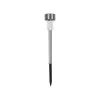 GLOBOSTAR® SOLARDECOR 71522 Διακοσμητικό Φωτιστικό Κήπου LED 1W 30lm 180° DC 5V με Φωτοβολταϊκό Panel 5V 0.1W & Επαναφορτιζόμενη Μπαταρία Li-ion 3.2V 600mAh Αδιάβροχο IP65 Πολύχρωμο RGB - Μ5.5 x Π5.5 x Υ36.5cm - 2 Χρόνια Εγγύηση