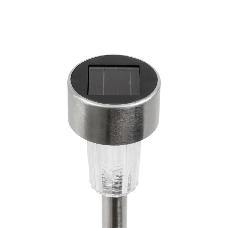 GLOBOSTAR® SOLARDECOR 71522 Διακοσμητικό Φωτιστικό Κήπου LED 1W 30lm 180° DC 5V με Φωτοβολταϊκό Panel 5V 0.1W & Επαναφορτιζόμενη Μπαταρία Li-ion 3.2V 600mAh Αδιάβροχο IP65 Πολύχρωμο RGB - Μ5.5 x Π5.5 x Υ36.5cm - 2 Χρόνια Εγγύηση