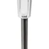 GLOBOSTAR® SOLARDECOR 71522 Διακοσμητικό Φωτιστικό Κήπου LED 1W 30lm 180° DC 5V με Φωτοβολταϊκό Panel 5V 0.1W & Επαναφορτιζόμενη Μπαταρία Li-ion 3.2V 600mAh Αδιάβροχο IP65 Πολύχρωμο RGB - Μ5.5 x Π5.5 x Υ36.5cm - 2 Χρόνια Εγγύηση