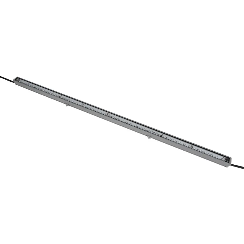 GLOBOSTAR® DIGIBAR 90210 Ψηφιακή Pixel Addressable Facade Μπάρα LED 12W 600lm 45° DC 24V Αδιάβροχο IP65 8 x Pixel Πολύχρωμο RGB Dimmable DMX512 SPI/TTL Protocol IC UCS512C0 - Bridgelux SMD Chip - Γκρι Ανθρακί - Μ100 x Π3.2 x Υ3cm - 3 Χρόνια Εγγύηση
