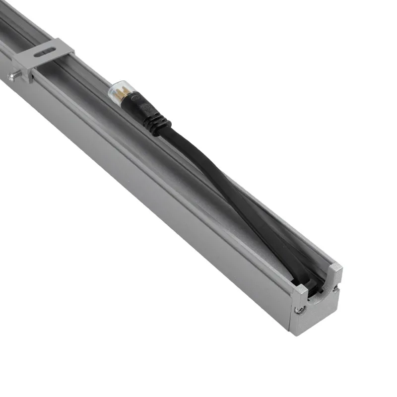 GLOBOSTAR® DIGIBAR 90210 Ψηφιακή Pixel Addressable Facade Μπάρα LED 12W 600lm 45° DC 24V Αδιάβροχο IP65 8 x Pixel Πολύχρωμο RGB Dimmable DMX512 SPI/TTL Protocol IC UCS512C0 - Bridgelux SMD Chip - Γκρι Ανθρακί - Μ100 x Π3.2 x Υ3cm - 3 Χρόνια Εγγύηση