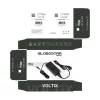 GLOBOSTAR® VOLTIX GLB-107-0007 Τροφοδοτικό/Μετασχηματιστής Class II SELV 60W 2.5A AC 220-240V σε DC 24V IP20 - Μαύρο Ματ - Μ11.5 x Π5 x Υ3.2cm - 3 Χρόνια Εγγύηση