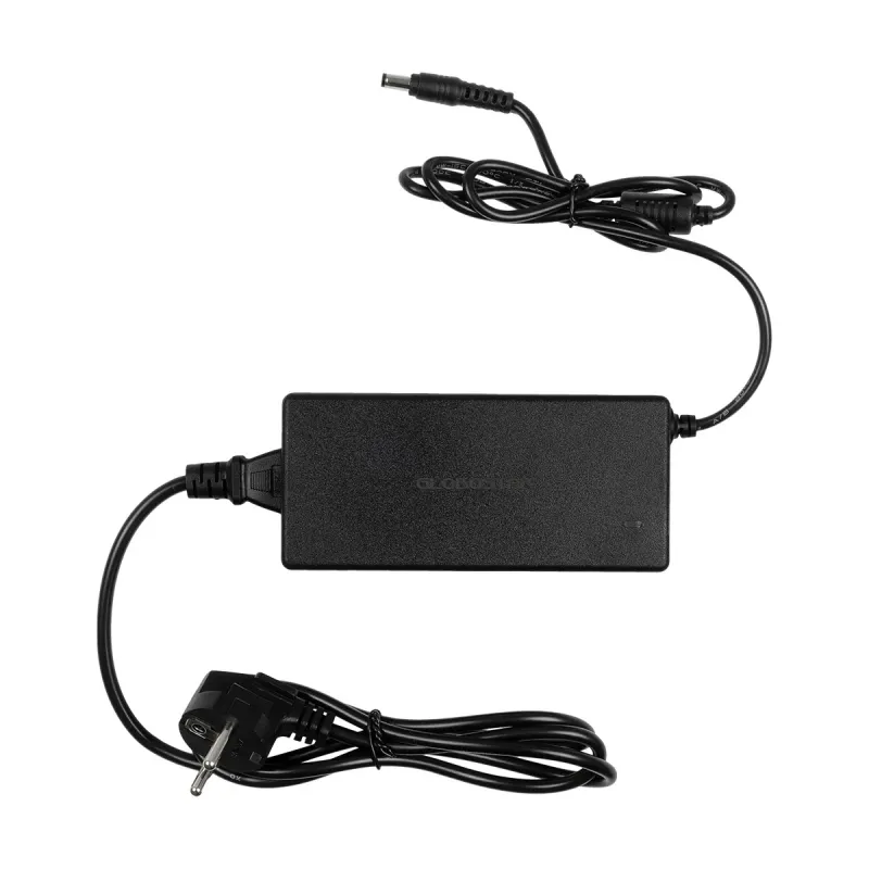 GLOBOSTAR® VOLTIX GLB-107-0008 Τροφοδοτικό/Μετασχηματιστής Class II SELV 120W 4.75A AC 220-240V σε DC 24V IP20 - Μαύρο Ματ - Μ14.2 x Π6.5 x Υ3.7cm - 3 Χρόνια Εγγύηση