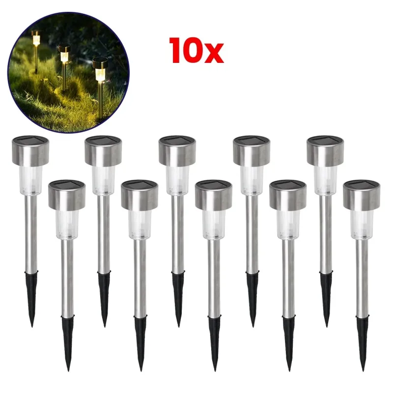 GloboStar® 71521-10 ΣΕΤ 10 Τεμαχίων Αυτόνομα Ηλιακά Φωτιστικά LED SMD 1W 40lm με Ενσωματωμένη Μπαταρία 600mAh - Φωτοβολταϊκό Πάνελ με Αισθητήρα Ημέρας-Νύχτας Αδιάβροχο IP65 Φανάρι Κήπου Στρογγυλό Θερμό Λευκό 2700K GloboStar® 71521-10 ΣΕΤ 10 Τεμαχίων Αυτόνομα Ηλιακά Φωτιστικά LED SMD 1W 40lm με Ενσωματωμένη Μπαταρία 600mAh - Φωτοβολταϊκό Πάνελ με Αισθητήρα Ημέρας-Νύχτας Αδιάβροχο IP65 Φανάρι Κήπου Στρογγυλό Θερμό Λευκό 2700K