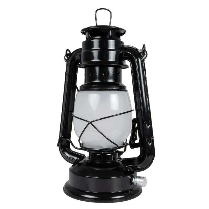 GLOBOSTAR® FIREWATCH 76546 Διακοσμητικό Φαναράκι LED 10W 500lm 360° Επαναφορτιζόμενο DC 5V με Μπαταρίες 2x18650 IP20 Ultra Θερμό Λευκό 1800K - Μ15 x Π11.5 x Υ23.5cm - 2 Χρόνια Εγγύηση