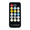 GLOBOSTAR® CCTCONTROLLER 73356 Σετ Dimmer / Controller με RF Ασύρματο Χειριστήριο με 2 x 3A 72W Κανάλια DC 12-24V 6A 144W Max IP20 - RF2.4Ghz - Μ30 x Π1.7 x Υ1cm - 2 Χρόνια Εγγύηση
