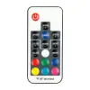 GloboStar® 73420 Ασύρματος LED Controller RGB με Χειριστήριο RF 2.4Ghz DC 5-24V Max 288W Μ15xΠ1.1xΥ1.1
