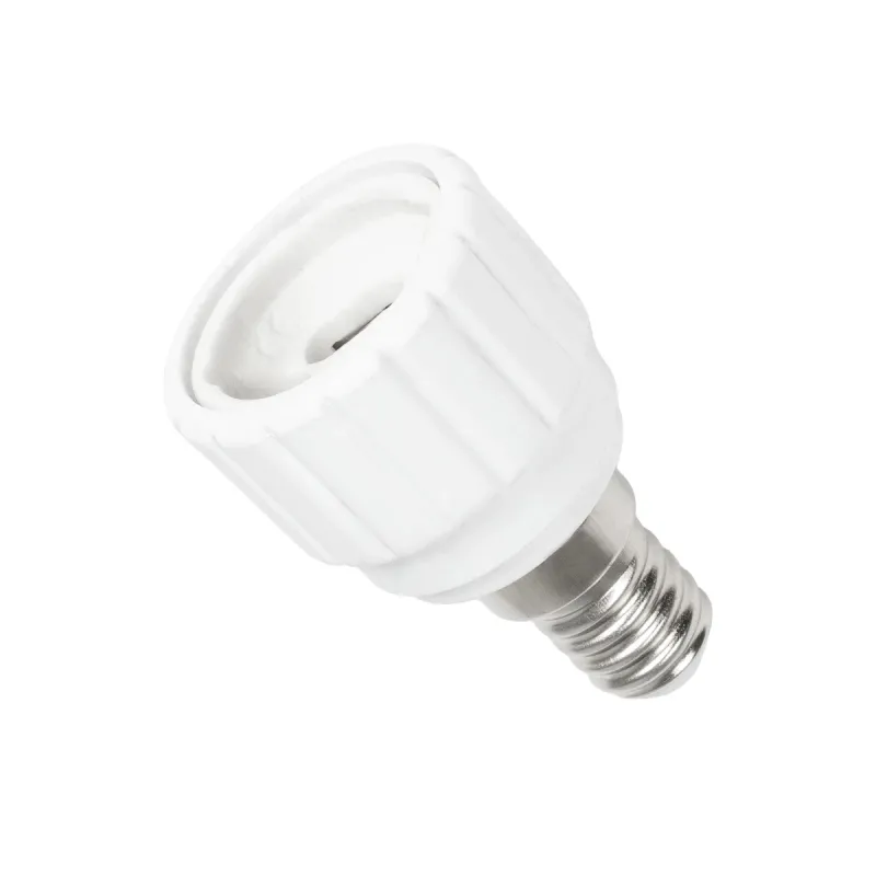 GLOBOSTAR® ADAPTOR 77796 Αντάπτορας/Μετατροπέας από Ντουί E14 σε GU10 IP20 - Μ3.5 x Π3.5 x Υ5cm