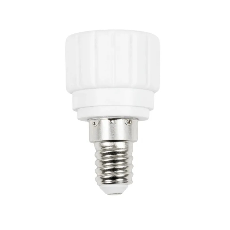 GLOBOSTAR® ADAPTOR 77796 Αντάπτορας/Μετατροπέας από Ντουί E14 σε GU10 IP20 - Μ3.5 x Π3.5 x Υ5cm