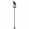 GLOBOSTAR® HELIOS-280 GLB-000-0003 Μεταλλικός Γαλβανισμένος Στύλος Φωτισμού για Φωτοβολταϊκό Προβολέα Εξωτερικού Χώρου - RAL 7016 Γκρι Ανθρακί - Μ35 × Π25 × Υ280cm